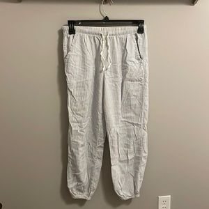Aerie stripped pajama pants